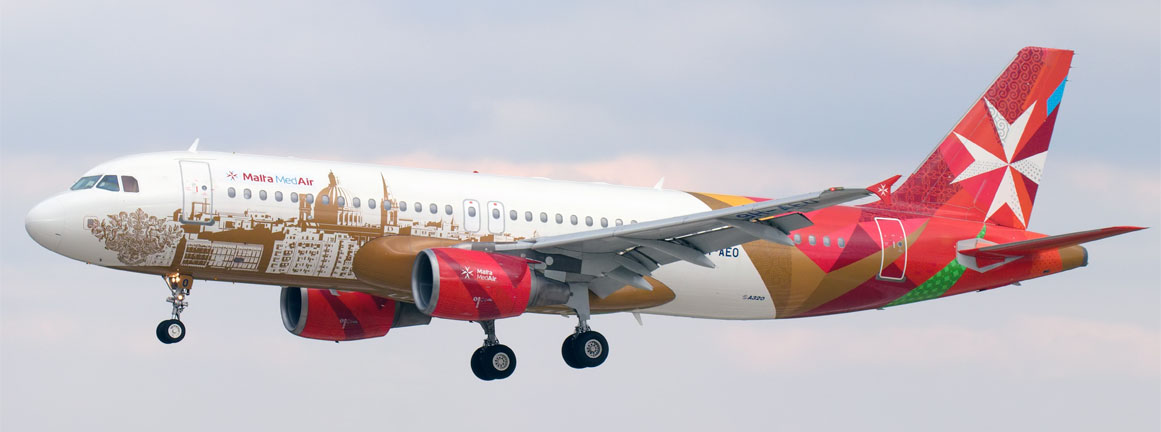 9H-AEO Malta MedAir Airbus A320-214 © P. Marianic 9H-AEO Malta MedAir Airbus A320-214 © P. Marianic