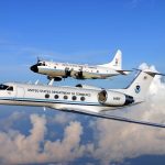 Gulfstream IV (N49RF) a Lockheed WP-3D (N42RF) (c) NOAA