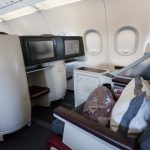 Sedadlá biznis triedy Qatar Airways