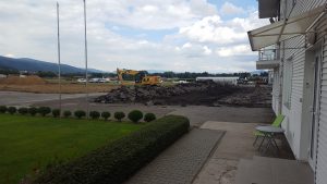 Rekonštrukčné práce na Letisku v Prievidzi