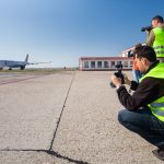 Airbus v hľadáčiku fotografov