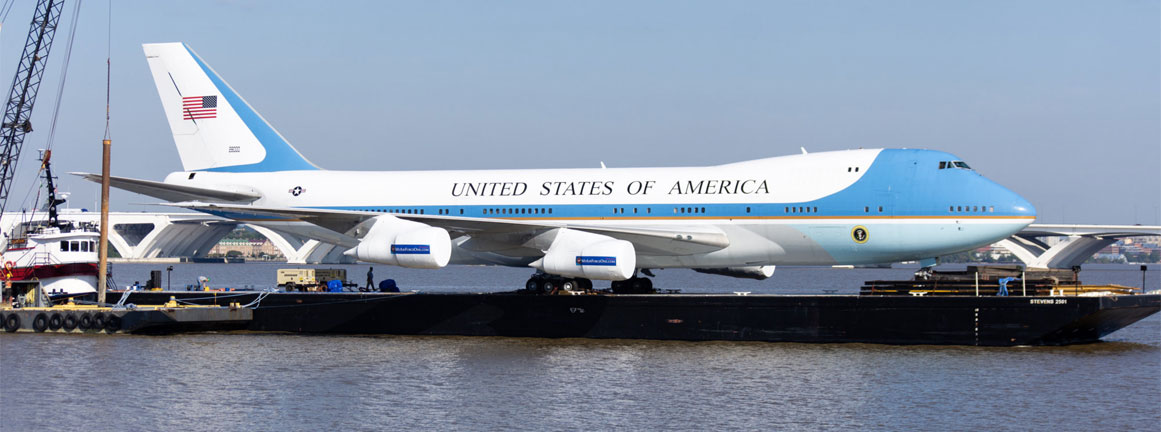 Replika Air Force One (c) WTOP/Alejandro Alvarez