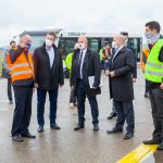 Tlačová konferencia ministra dopravy ndreja Doležala na letisku v Bratislave