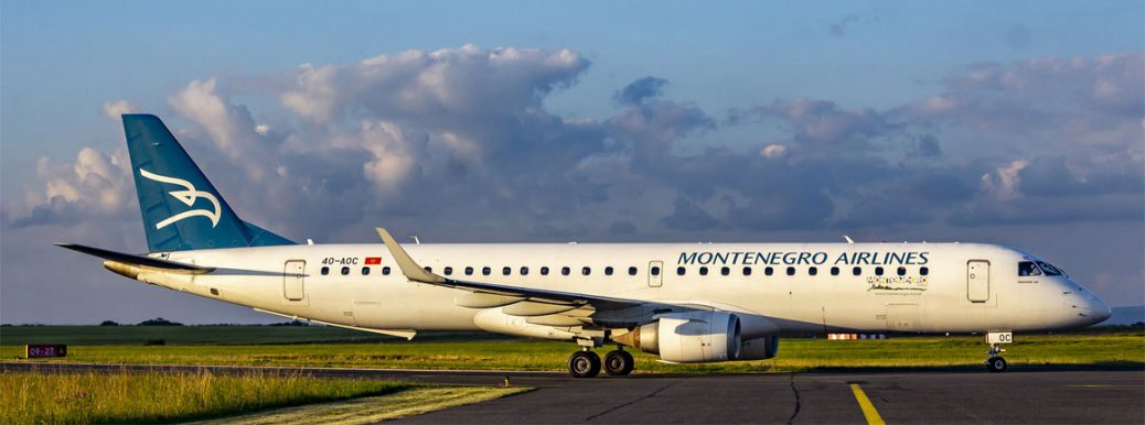 Montenegro Airlines Embraer ERJ-195LR