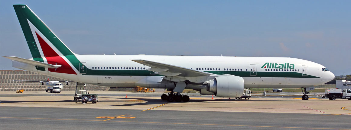 EI-ISO Alitalia Boeing 777-243(ER)