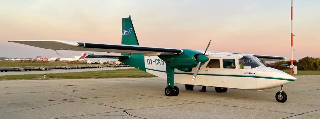 OY-CKS Honiara Cargo Express Britten-Norman BN-2A-21 Islander