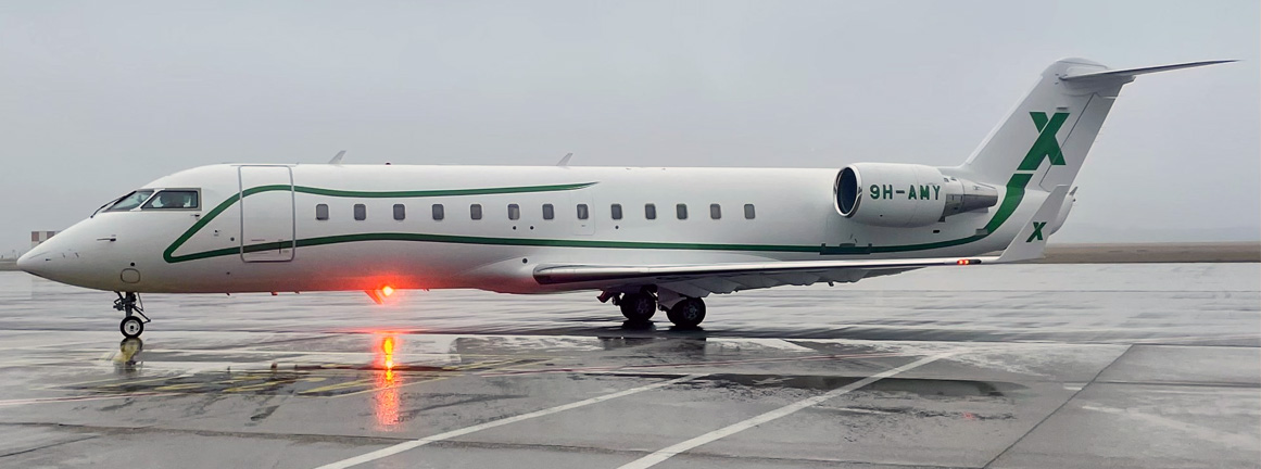 9H-AMY Bombardier CRJ-200ER AIR X Charter