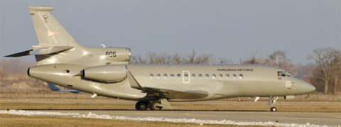 606 Hungarian Air Force Dassault Falcon 7X ©PM