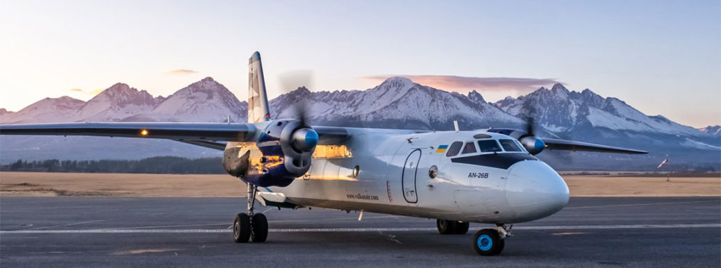 UR-CQE Vulkan Air Antonov An-26B