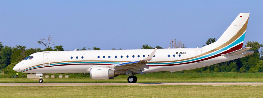 Nedeľník 24/2022 D-ANNI Air Hamburg Embraer Lineage 1000 (ERJ-190-100 ECJ)