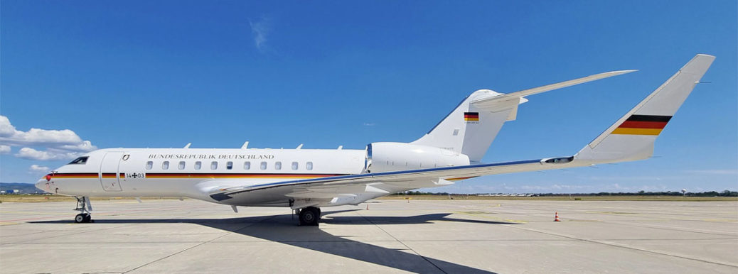 Nedeľník 33/2022 14+03 German Air Force Bombardier BD-700 Global Express