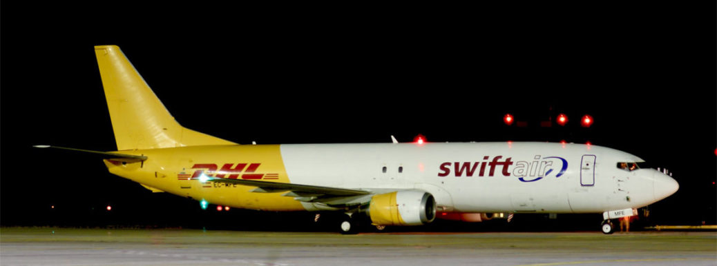EC-MFE Boeing 737-400F Swift Air