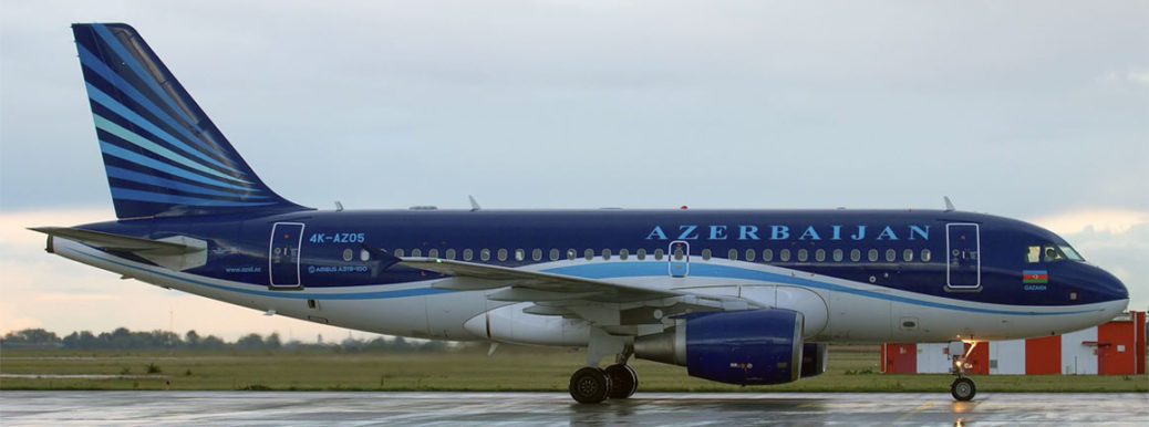 4K-AZ05 AZAL Azerbaijan Airlines Airbus A319-111 © P. Marianic