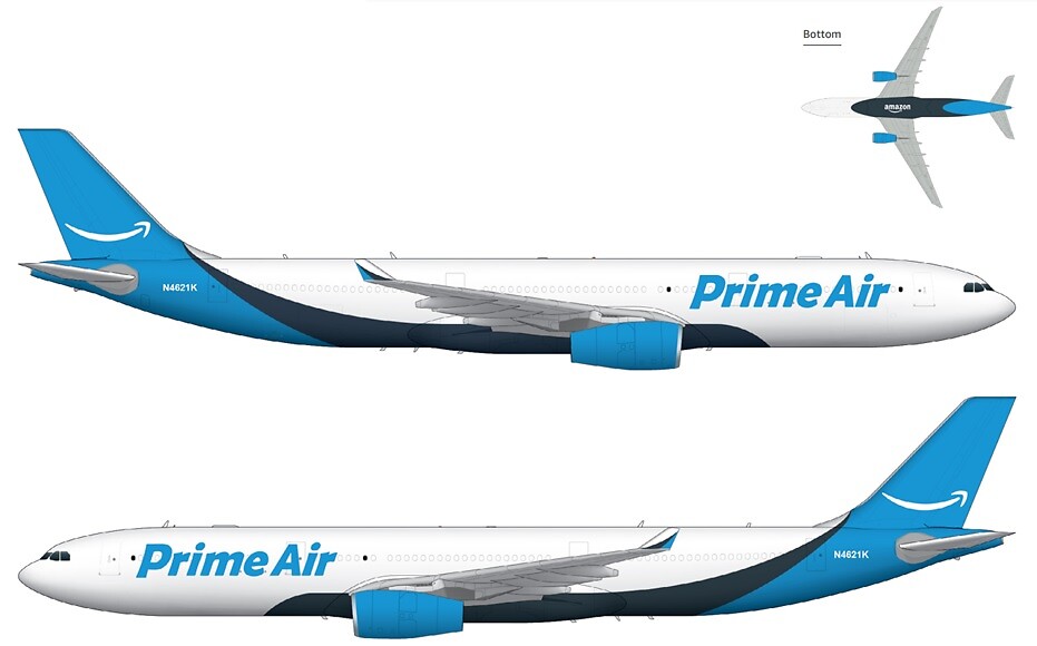 Amazon Prime Air Airbus A330-300P2F (c)airbus.com