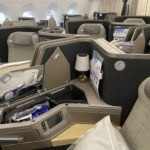 Business class kabína Airbusu A350 China Airlines