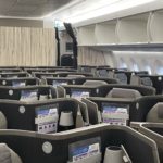 Business class kabína Airbusu A350 China Airlines
