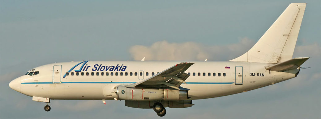OM-RAN Air Slovakia Boeing 737-230(A)