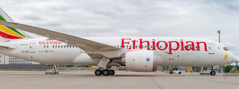 ET-ASG Ethiopian Airlines Boeing 787 Dreamliner