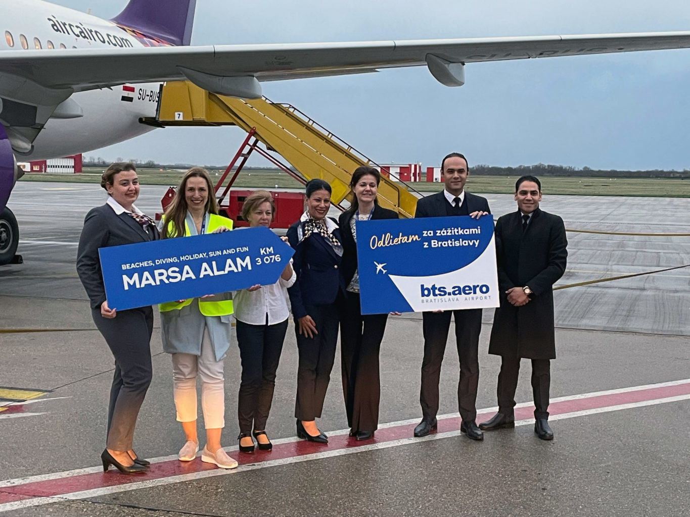 Prvý let Air Cairo do Marsa Alam