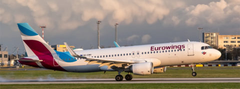 9H-EWH Eurowings Europe Malta Airbus A320-214(WL)