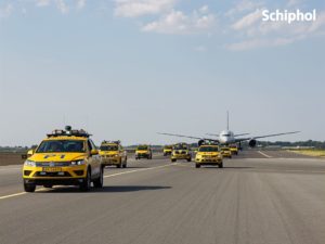 Prílet Dreamlinera Air India do Amsterdamu (c)schiphol airport