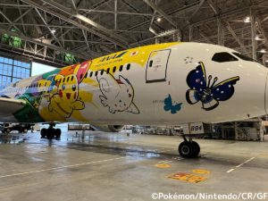 Dreamliner JA894A All Nippon Airliways v Pokemon livery (c)ana.co.jp