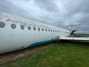 Brigáda v Slávnici - vyčistený trup