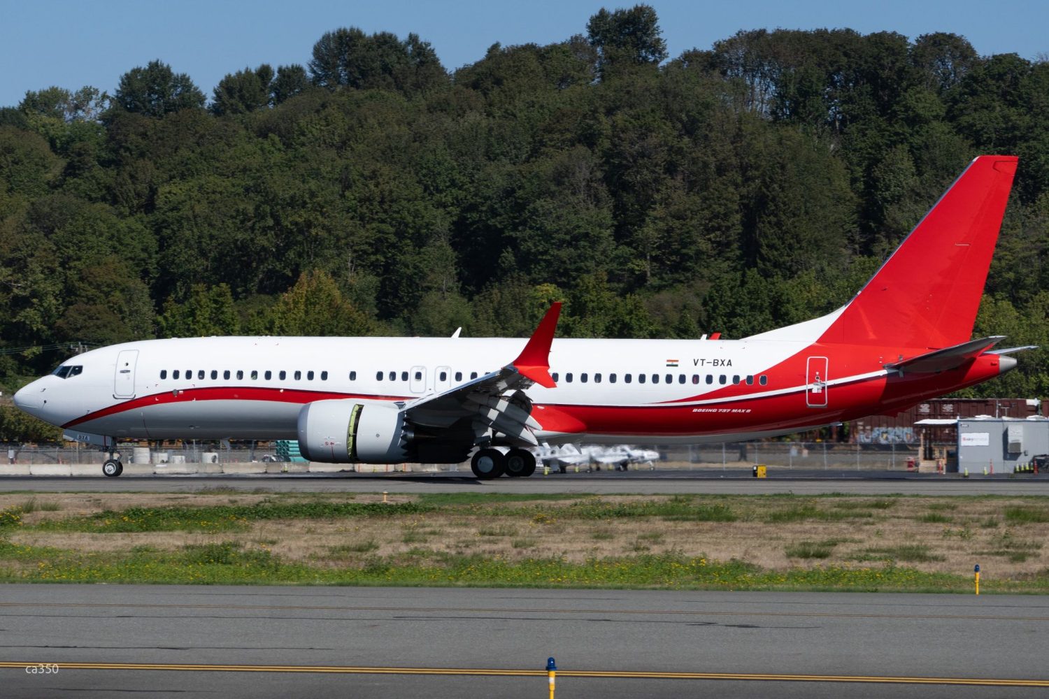 Preberanie Boeingu 737MAX spoločnosťou Air India Express (c)twitter.com/bfi_watch_ca350