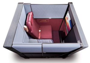 Nová kabína Airbusov A350-1000 Japan Airlines