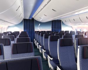 Nová kabína Boeingu 787-8 spoločnosti LOT(c)lot.com