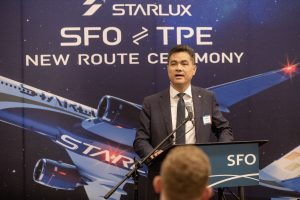 Inauguračný let Starlux do San Francisca (c)starlux.com