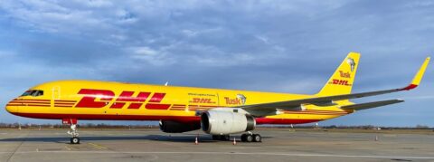 Boeing 757-223(PCF)(WL) DHL Air Austria OE-LNK