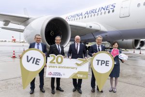 20 rokov priameho spojenia Viedeň–Tchaj-pej (c)viennaiarport.com