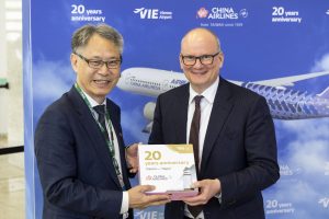 20 rokov priameho spojenia Viedeň–Tchaj-pej (c)viennaiarport.com