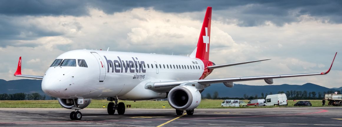 HB-JVO Helvetic Airways Embraer ERJ-190
