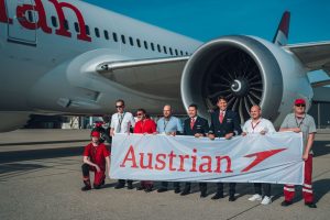 Austrian Airlines privítali tretí Boeing 787-9 Dreamliner s registráciou OE-LPG (c)austrian.com