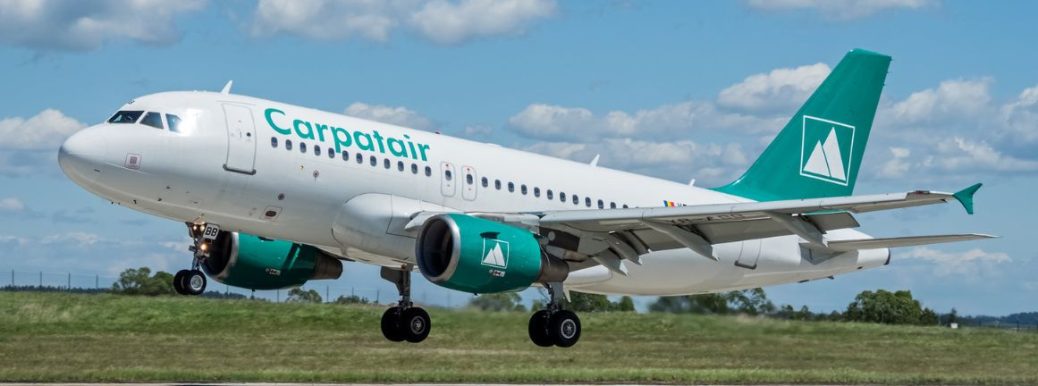 YR-ABB Carpatair Airbus A319-100